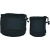 XINYIN Sacchetto di immagazzinaggio di pentole da campeggio all'aperto Borsa a rete di nylon nera Sacchi da viaggio Borsa con coulisse Borsa da picnic Stoccaggio Stoccaggio Camping Stoviglie