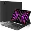Occtingkind, Tastiera per iPad Pro 12.9 pollici, Custodia con Tastiera per iPad Pro 6/5/4/3 Generazione 2018-2022, Cover con Touchpad Magnetica Bluetooth Keyboard, Italiano Layout, USB C, Nero