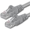 1aTTack.de 7684048 1x 20m Gray Cavo di rete Cat6 Cat 6 Ethernet LAN 1000 Mbit/s RJ45