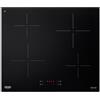 DE'LONGHI Piano cottura a induzione De Longhi 4 zone cottura 60 cm nero