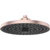 Ideal Standard Idealrain Alu+ Kit doccia, con due tipi di getto selezionabili tramite commutatore rotante, doccia a pioggia a risparmio idrico con ugelli EasyClean - Rosé (260x91x260 mm)