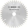 Bosch 1x Lama per sega circolare PRO Multi Material a filo per seghe portatili (per Alluminio, Materiali plastici, Ø mm, Professional Accessorio Sega circolare portatile)