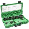 Greenlee 7238SB slug-buster Knockout kit con cricchetto