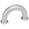 Ganter Normelemente, GN 224.5-10-40 - Maniglia per mobili, in acciaio inox, distanza tra i fori 40 mm