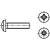 Dresselhaus - Viti a testa bombata, a croce, H A2, M 4 x 12 mm, 2000 pezzi