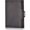 DONBOLSO Wallety NextGen Slim - Portafoglio In Pelle - Porta Carte Con Capienza Fino A 11 Carte - Con Scomparto Per Monete - Portafoglio Con Protezione RFID - Con Clip - Colore Vintage Nero