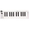 M-VAVE Mini tastiera a 25 tasti - Beat Maker professionale e Keytar per la produzione musicale Tastiera Batteria integrata Connessione wireless, Bianco, Mini senza PADS