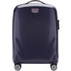 WITTCHEN PC Ultra Light Bagaglio a mano Piccola valigia Valigia da viaggio Valigia da cabina in Policarbonato Quattro ruote doppie Lucchetto TSA Manico alluminio telescopico Taglia S Blu scuro