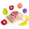B. toys- B.Toys Chop 'n' Play-Giochi in Legno, con Tagliere e Coltello a Prova, Adatto per Bambini dai 2 Anni in su, 45566, Multicolore, One Size, BX2116Z