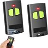 LUIRSAY 2 Pezzi Telecomando Cancello Compatibile con Benincà TO.GO 2VA, Telecomando Garage 433,92 MHz 2 Canali, Telecomando con Doppio Codice Advanced Rolling Code e Rolling Code