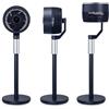 Ufesa 3D70 Ventilatore a Circolazione d'aria con Oscillazione 3D a 360º, Multidirezionale, 70W, 3 Velocità, 3 Modalità, 1m Altezza, Telecomando, Timer, Display LED