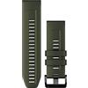 Garmin Cinturino Originale Garmin per epix 2 Pro, 26mm, QuickFit, Silicone, Electric Lime/Graphite