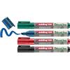 Edding 29 Ecoline Marcatore per Lavagne Bianche, Nero, Rosso, Blu, Verde, Set 31Pz Penne per Lavagne Bianche, Punta a Scalpello 1-5 Mm, Penna per Lavagne Bianche a Secco