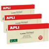 APLI - PAQ. 3 Blocco note adesive giallo 38 X 51 r.10977 (Confezione da 3)