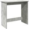 vidaXL Scrivania Grigio Cemento 80x40x75 cm in Legno Multistrato