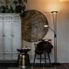 Qazqa ibiza - LED Dimmerabile Lampada da terra con braccioo de lettura dimmer incluso Moderno - 1 luce - Ø 30 cm - Nero - Moderno - Soggiorno I Camera da letto