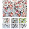 emmevi Tovaglia Trasparente Moderna Antimacchia Varie Misure Fantasie Plastificata PVC Copri Proteggi Tavolo su Misura MOD.Kristal Stampato (A) 140X160
