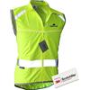 Salzmann Gilet da ciclismo - Gilet leggero con inserti in rete traspirante - Realizzato con 3M Scotchlite