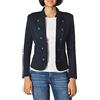 Tommy Hilfiger - Giacca da Donna Tommy Classica, Aperta sul Davanti, a Fascia, Capitano Sky, X-Large
