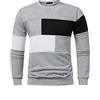 Generisch Felpa da uomo con cappuccio, in 100% cotone, da uomo, con cappuccio, in cotone, colore grigio, grigio., L
