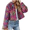 NZYIHAO Cappotto in pelliccia sintetica da donna Leopardo Pelliccia Cappotto invernale alla moda Lungo/Breve Giacca di pelliccia a maniche lunghe Inverno Revers/Cappuccio Giacca di pelliccia calda