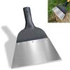 Wenosda Pala da giardino in acciaio, 24 cm, per la pulizia del giardino, adatta per agricoltura e giardini, pala da neve, sbrinamento, esterni, casa, fattoria