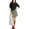 United Colors of Benetton Maglia G/C M/L 1QCSD10CC Maglione, Nero, L Donna