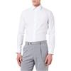 Seidensticker Business Hemd Camicia, Bianco, 40 Uomo