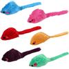 POPETPOP Giocattoli per Gatti Peluche a Forma di Topolino realistici Giocattoli per Animali Domestici 12 Pezzi per Gattino Gatto da Compagnia