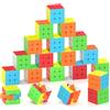 Vdealen Cubo Magico 3x3x3 Magic Cube, Speed Cube per Principianti e Utenti Avanzati Cubo di Velocità, Regalo per Bambini Adolescenti Adulti(20 Pacchetto)