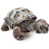 Zappi Co Aldabra - Tartaruga di peluche, 31 cm, realistico, morbido, con dettagli realistici, perfetto per giochi e collezionisti, lunghezza 31 cm