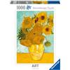 Ravensburger - Puzzle 1000 Pezzi Van Gogh: Vaso Di Girasoli | Puzzle 1000 Pezzi Arte Con Una Misura Di 70x50 Cm | Regalo Per Adulti E Bambini Da 14 Anni E Più