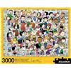 AQUARIUS Peanuts Cast GIANT puzzle (3000 pezzi) 1150mm x 820mm (nm)