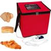 Cloud Fire - Scatola pieghevole per la fermentazione dell'impasto, con regolazione della temperatura e coperchio, scomparto per fermentazione multifunzionale rimovibile per casa, pane, pizza, yogurt