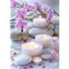 AIRDEA Fiore Diamond Painting, Candele aromaterapiche Diamond Painting Kit Completo, Diamantini Crystal Art Hobby Creativi Adulti Decorazione per Casa 30x40 cm