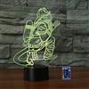 HPBN8 Ltd 3D Pompiere Luce Della Notte LED Lampada 7/16 Cambiamento di Colore Alimentazione USB Telecomando Gift Kids Toys Decor Decorazioni di Natale Regalo di San Valentino Regalo di Compleanno