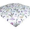 Ernst Schäfer Tovaglia Lavanda & Cuori Bianco 80 x 80 cm Cuscino per Tavolo Primavera Estate