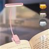 iFalarila Luce da Lettura Ricaricabile con Cavo Tipo-C, 12 LED Lampada da Lettura con Clip [3 Colore e 10 Luminosità] Lampade da libro Letto Clip Flessibile a Collo d'oca Piccola per Bambini