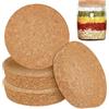 OLYCRAFT 4pz Grandi Tappi di Sughero i 10-11cm Tappi di Sughero per Bottiglie Tappo di Sugheri Conici In Legno Tappo di Sugheri Coperchi per Barattoli di Conserva per cucina bomboniere
