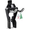 raaco Gancio Doppio Clip 2-30 per Pannello Porta Attrezzi da Parete, 30 mm, Ideale per Martelli, Cacciaviti, Pinze e Chiavi, Robusti Ganci Pannello Portautensili in Acciaio e Poliammide, Set di 3