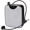SHIDU Amplificatore vocale portatile SHIDU cassa con microfono cuffia Batteria ricaricabile Sistema PA personale amplificatore voce portatili mini per insegnanti, guida turistica, yoga, allenatori