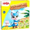HABA Mappa del tesoro AHOI - Avventura caccia al tesoro & Gioco di dadi - Sperimenta un emozionante gioco di puzzle pirata con barca 3D per raccogliere monete, per bambini dai 6 anni in su, 2011824001