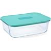 Luminarc Joy Contenitore ermetico vetro 23 x 17,5 x 8,4 cm - 150 cl bicolore