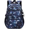 Amythe Zaino Scuola per Ragazzi Elementare e Media 29 L Grande Leggero | Zaini Ragazzi Idrorepellente, Adatto al Trolley, Zainetto Casual Bambini - Ritorno a scuola / Viaggi