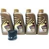 Siroil KIT TAGLIANDO 4 LITRI OLIO MOTORE SIROIL 10W40 GT4 COMPETITION COMPATIBILE CON SUZUKI DL 650 1000 V-STROM TUTTI