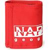 Napapijri Happy Wallet Re - Portamonete, 27 cm, Rosso accesso, 27 cm, Portamonete