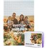Hwyuqiya Puzzle Personalizzato Con la Tua Foto - 300, 500, 1000 Pezzi per Adulti, Bambini, Adolescenti (Ritratto 300 Pezzi)