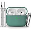 Inesore Compatible with AirPods Pro 1st/2nd Case - Green