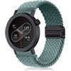 PaceBid 22mm Cinturino per CMF by Nothing Watch 3 Pro, Uomini Donne Sport Intrecciato Nylon Magnetico Elastico Bracciali Cinturini di Ricambio per CMF by Nothing Watch Pro 2/3 Smartwatch - Cactus