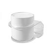 HOLACA Supporto da parete per TP-Link Deco X20, X55, X55 Pro, X60, X68 WiFi 6 Mesh WiFi (AX1800, AX3000), staffa di supporto semplice e robusta in acrilico (1 confezione)